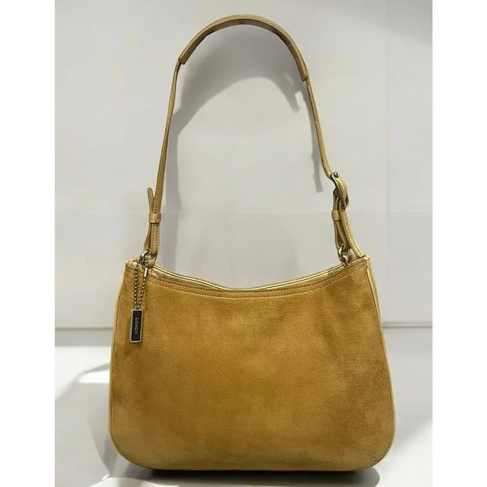 Vintage Coach 8164 Girlie Suede Hobo Bag